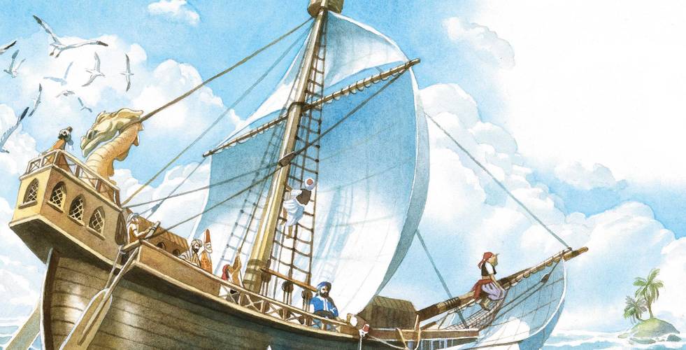 Illustration In 60 Minuten um die Welt