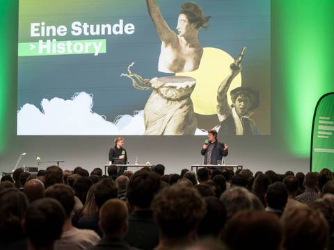 Die Revolution 1848 in Berlin", Eine Stunde History live in Kooperation mit Deutschlandfunk Nova beim Wochenende der Demokratie – Die Revolution 1848 in Berlin", Eine Stunde History live in Kooperation mit Deutschlandfunk Nova beim Wochenende der Demokratie