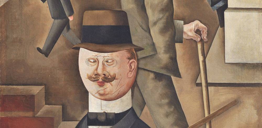 George Grosz, Grauer Tag, 1921Neue Nationalgalerie. Foto: Andres Kilger