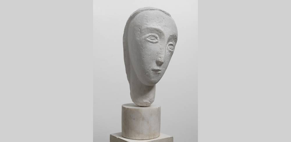 Constantin Brancusi, Tête de femme, um 1908, Gips, Foto: Centre Pompidou, MNAM-CCI/Georges Meguerditchian/Dist. GrandPalaisRmn