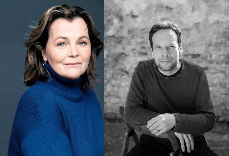 Katja Oskamp und Björn Kuhligk (Montage) – Porträts von Katja Oskamp und Björn Kuhligk