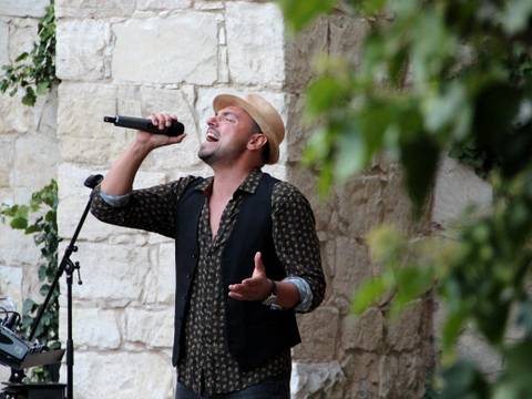 Adriano Mottola beim Italienschen Abend