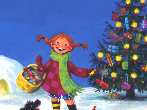 Pippi feiert Weihnachten, Hauptgrafik – Pippi feiert Weihnachten, Hauptgrafik