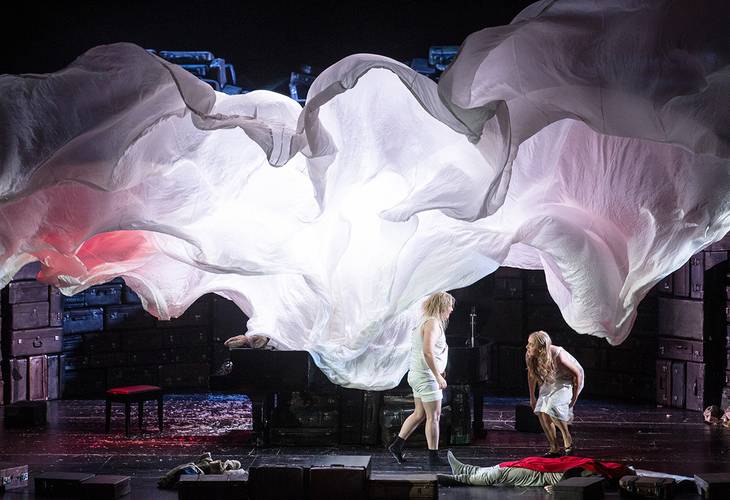 Die Walküre – Daniel Frank als Siegmund, Elisabeth Teige als Sieglinde Bernd Uhlig