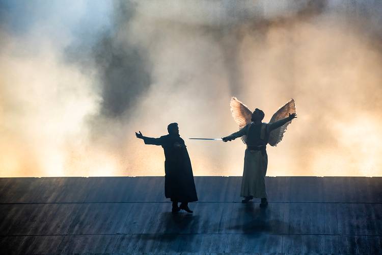 Lohengrin – David Butt Philip als Lohengrin, Jordan Shanahan als Telramund