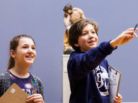 Kinderveranstaltung im Bode-Museum