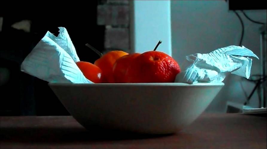 Richard Sides, „Don't blow it in the vector", 2014, video still.