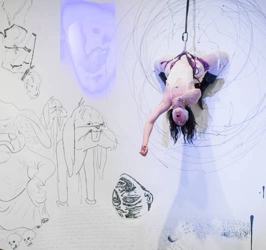 Göksu Kunak, Spillage (installation, mixed media), 2026