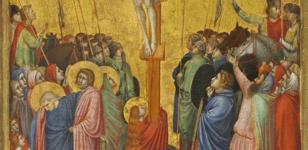Giotto, Die Kreuzigung Christi (Detail), um 1315/20