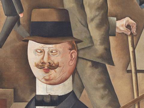 George Grosz, Grauer Tag, 1921Neue Nationalgalerie. Foto: Andres Kilger