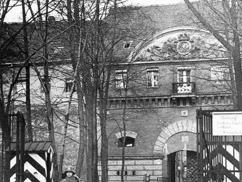 zu Zeiten der Wehrmacht auf der Zitadelle
