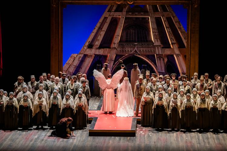 Lohengrin – David Butt Philip als Lohengrin, Jennifer Davis als Elsa, Yulia Matochkina als Ortrud