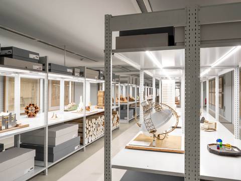 Blick ins Schaudepot