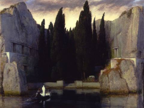Arnold Böcklin: Die Toteninsel, 1883