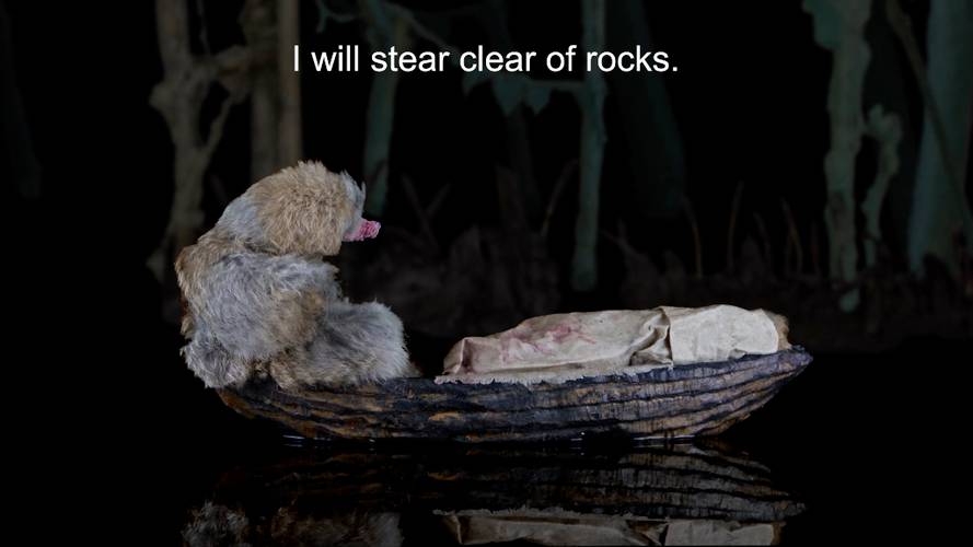 Peter Wächtler, Untitled (Sloth), 2017, Filmstill, Courtesy der Künstler und Galerie Lars Friedrich, Berlin