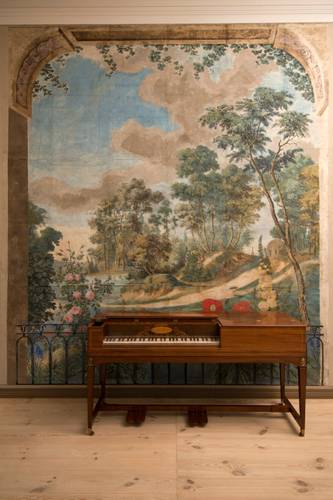 Schloss Paretz, Schreibezimmer – Schloss Paretz, Schreibezimmer © SPSG / Foto: Leo Seidel