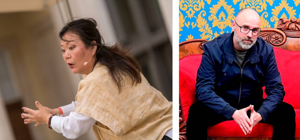 Soogi Kang beim Geschichtentheater "Vom Traum zum echten Abenteuer" / Thomas Panneck, freischaffender Aufnahmeleiter, Drehbuchautor und Regisseur