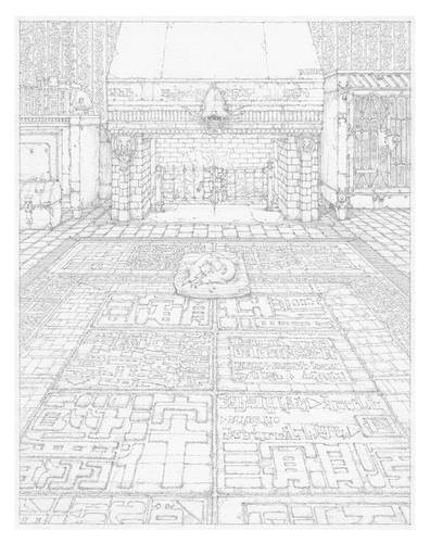 Zeichnung aus Kusamoris "Winterkönig" – Zeichnung aus Kusamoris "Winterkönig"