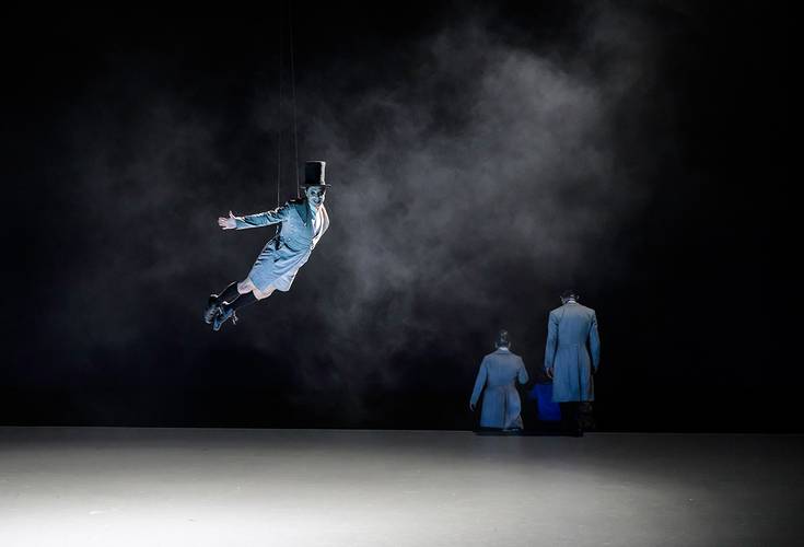A Midsummer Night’s Dream – Iestyn Davies als Oberon, Alexandra Oomens als Tytania, Jami Reid-Quarrell als Puck Bettina Stöß