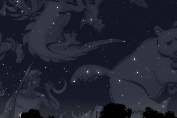 Sternbilder – Sternbilder © Stellarium