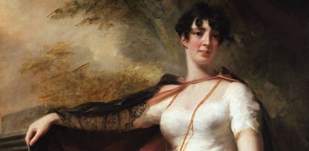 Henry Raeburn, Mrs. Anne Hart (Detail), um 1810