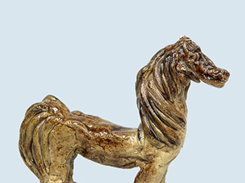 kleines Pferd, Saskia, 12 Jahre (2003), Kinder- und Jugendkeramik im FEZ – kleines Pferd, Saskia, 12 Jahre (2003), Kinder- und Jugendkeramik im FEZ