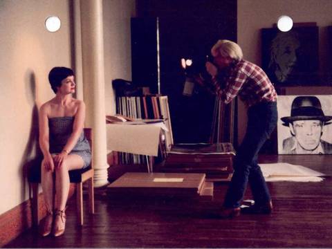 Fotosession Erika Hoffmann und Andy Warhol, Fotografie