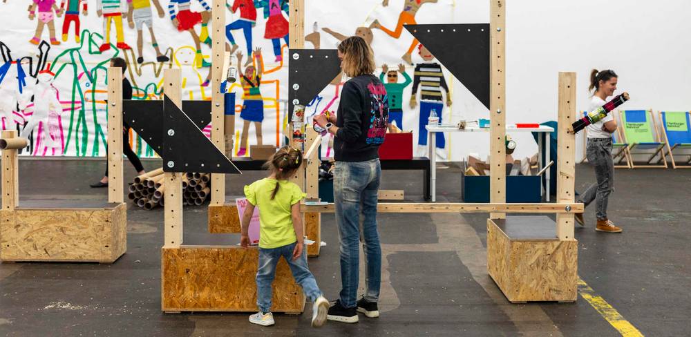 Volkswagen Group Art4All Family Sunday im Hamburger Bahnhof