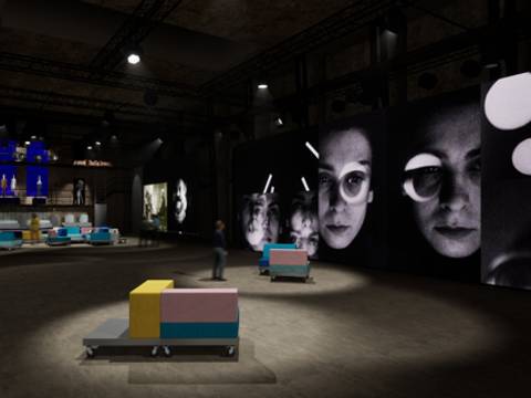 Visualisierung, Halle