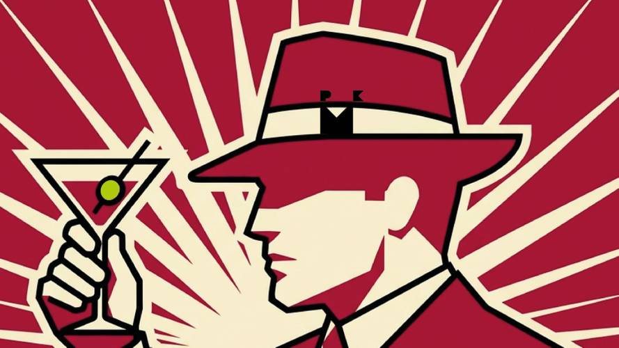 Key Visual der Veranstaltung – Mann, der Martiniglas in der Hand hält