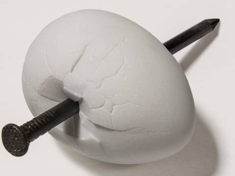 Maurizio Cattelan, First, Detail, 2025