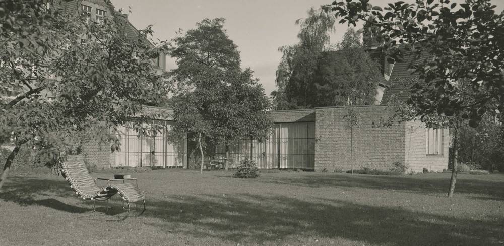 Haus Lemke mit Garten, Berlin, Entwurf Mies van der Rohe, 1932/33