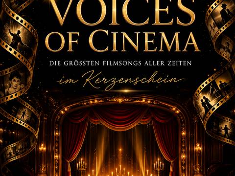 Voices of Cinema - Die größten Filmsongs aller Zeiten im Kerzenschein – Theater Company Potsdam_KI