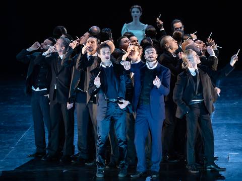 Don Giovanni – u. a. Mattia Olivieri als Don Giovanni, Lidia Fridman als Donna Elvira, Tommaso Barea als Leporello