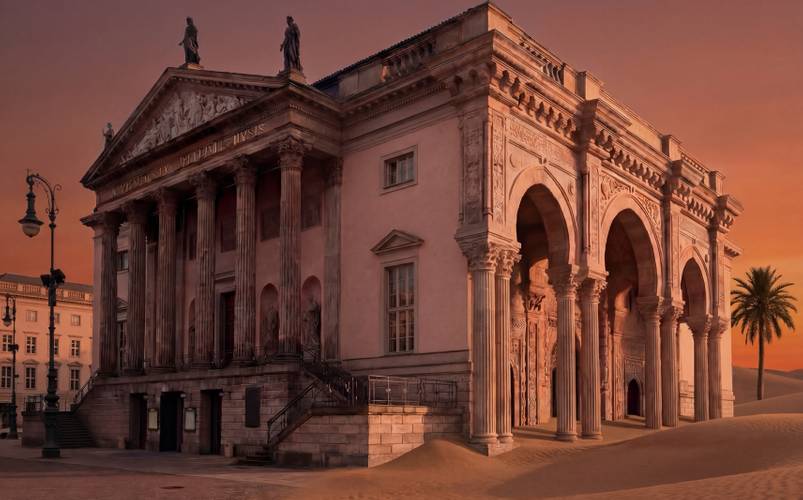 Die Entführung aus dem Serail – Foto: Maximilian Semlinger / Artwork: Laura Buechner