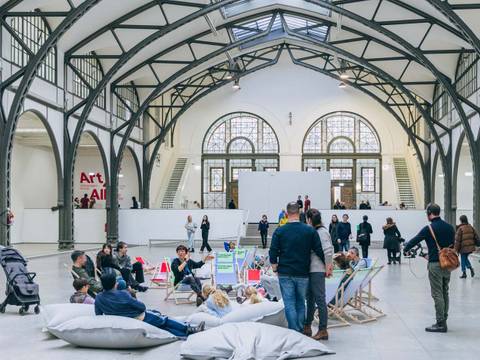 Familiensonntag im Hamburger Bahnhof