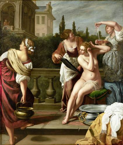 Artemisia Gentileschi: Bathseba im Bade – Artemisia Gentileschi: Bathseba im Bade