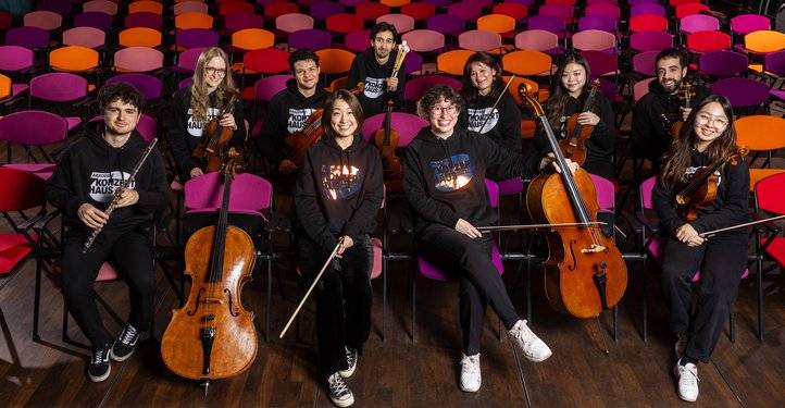 Musiker*innen der Kurt-Sanderling-Akademie