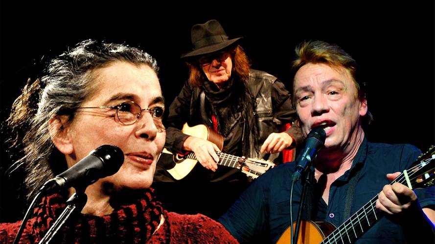 Bettina Wegner, El Alemán und Karsten Troyke