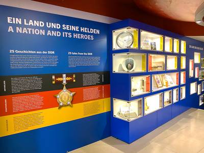Sonderausstellung DDR Museum – Sonderausstellung »Ein Land und seine Helden« –©DDR Museum