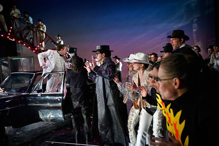 Nixon in China – u. a. Thomas Lehman als Richard Nixon, Seth Carico als Henry Kissinger