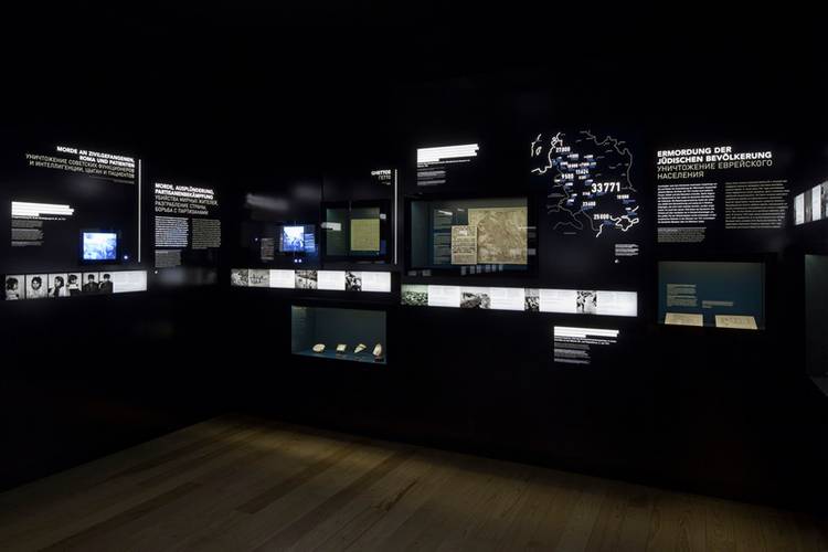 Blick in die Dauerausstellung des Museums Berlin-Karlshorst