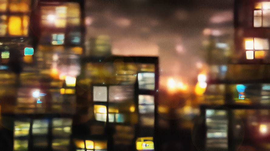 Filmbild "CITY PHOTOGRAMME" aus dem experimentellen Dokumentar-Kurzfilm „The Oasis I Deserve“ von Inès Sieulle – Filmbild "CITY PHOTOGRAMME" aus dem experimentellen Dokumentar-Kurzfilm „The Oasis I Deserve“ von Inès Sieulle