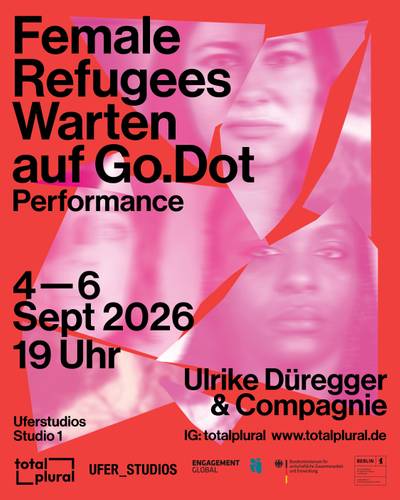 Female Refugees Warten auf Go.Dot
