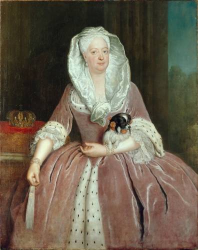 Antoine Pesne, Königin Sophie Dorothea – Porträt der Königin Sophie Dorothea von Preußen, geb. von Hannover (1687-1757), von Antoine Pesne, 1737, Öl auf Leinwand