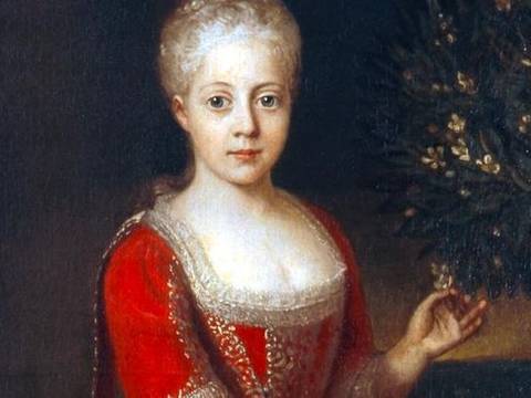 Friedrich Wilhelm Weidemann: Markgräfin Wilhelmine von Brandenburg-Bayreuth als Kind