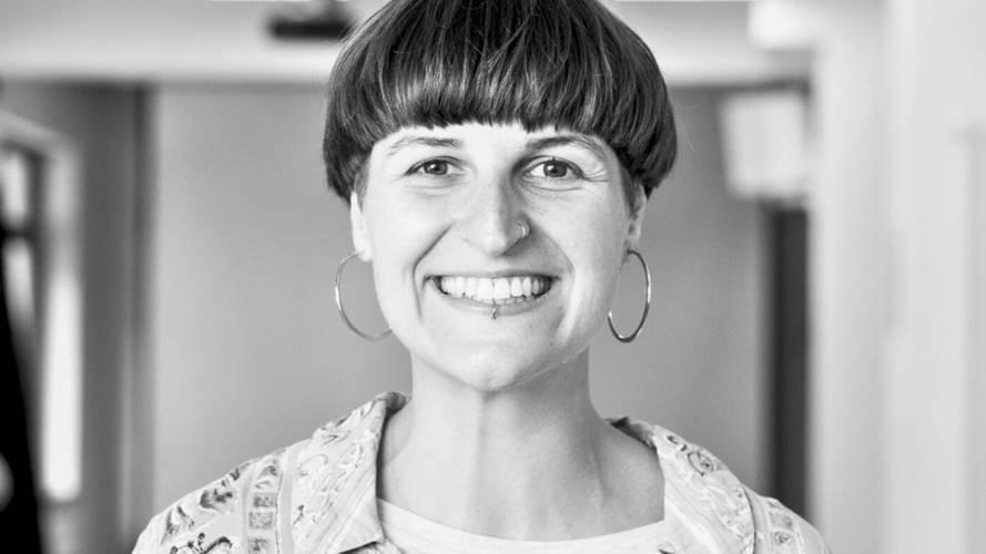 Referentin Angela Frick – Ein Foto von einer Frau