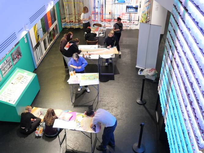 Sketch Circle @ URBAN NATION Museum