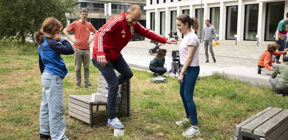 Museumparkour im Hamburger Bahnhof