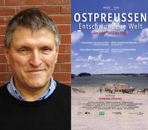 Preisverleihung Georg-Dehio-Kulturpreis 2026 – Portrait und Filmplakat mit Landschaft